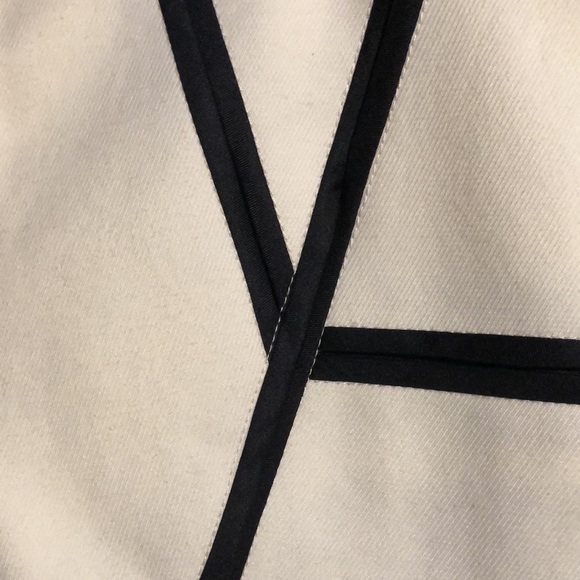 Robert Rodriguez White dress with black detail - Picture 3 of 5